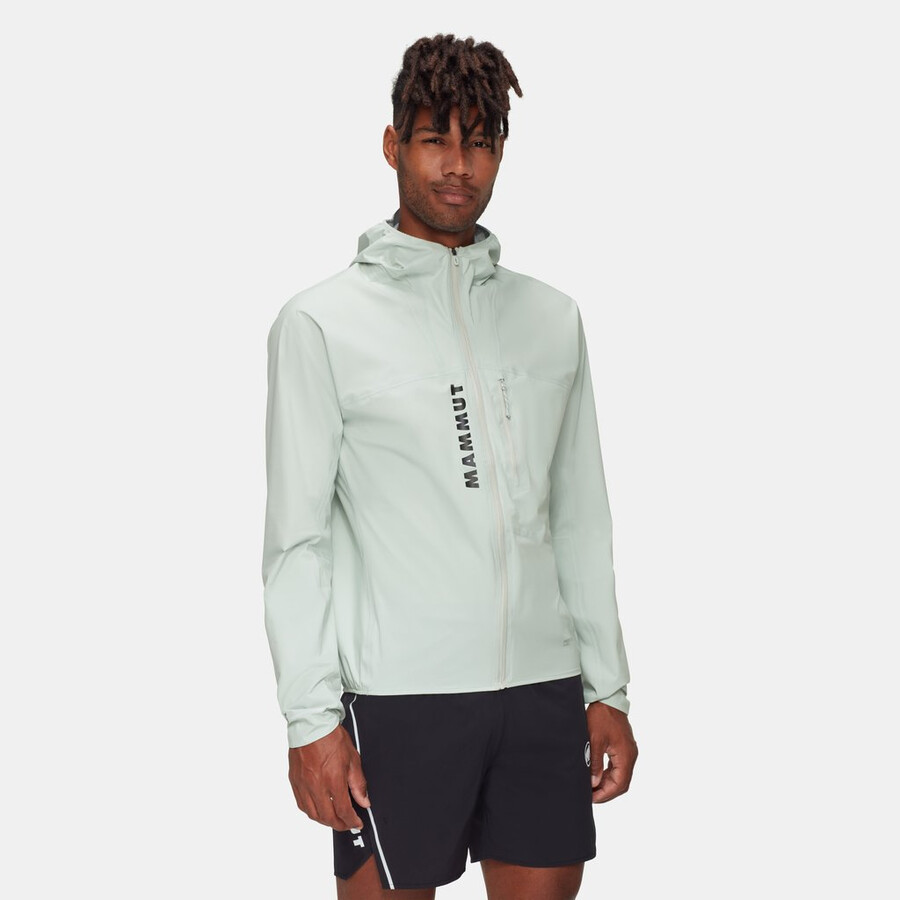 aenergy tr hs hooded jacket men silver sage