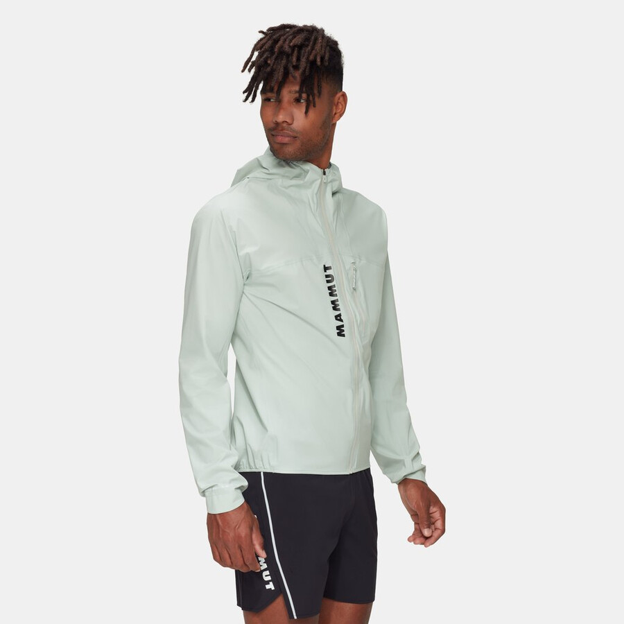 aenergy tr hs hooded jacket men silver sage