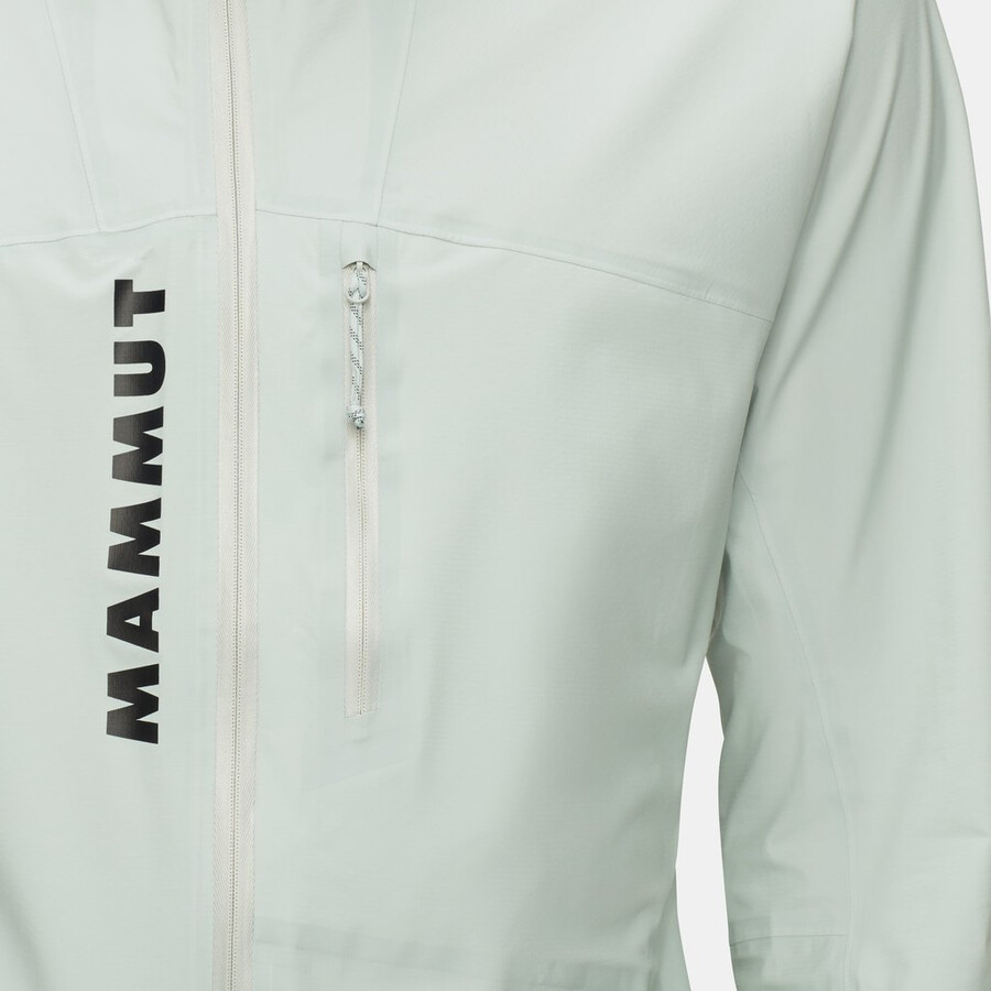 aenergy tr hs hooded jacket men silver sage