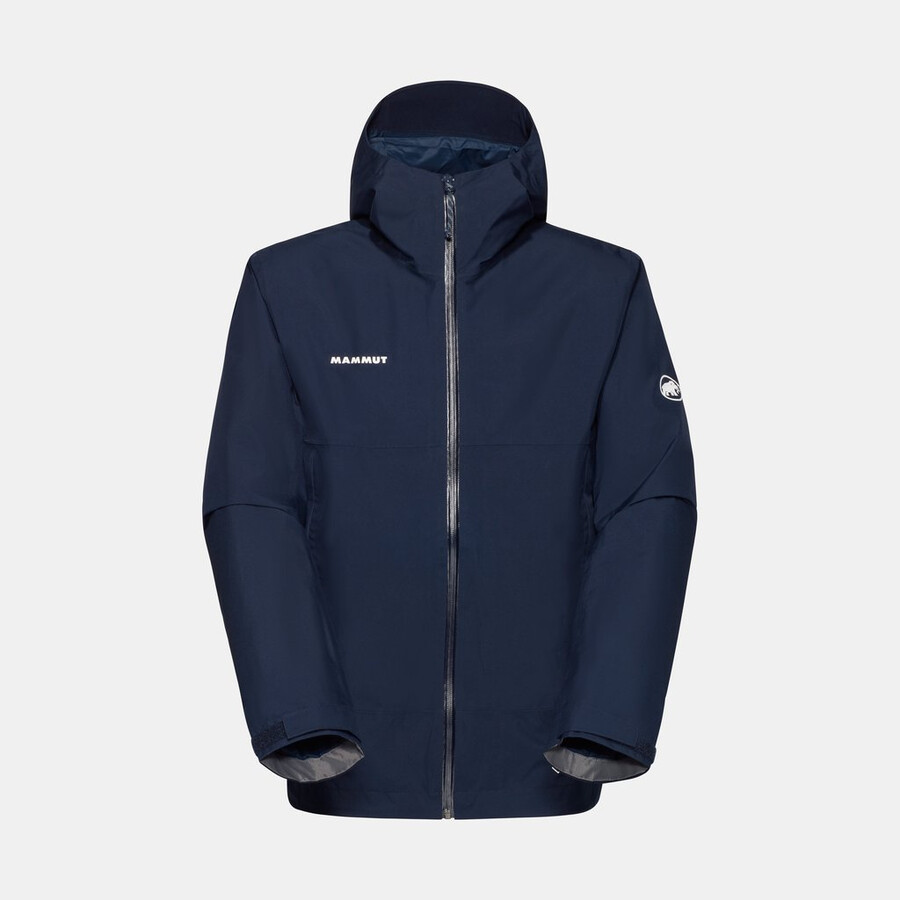 treeline hs hooded jacket men silver sage