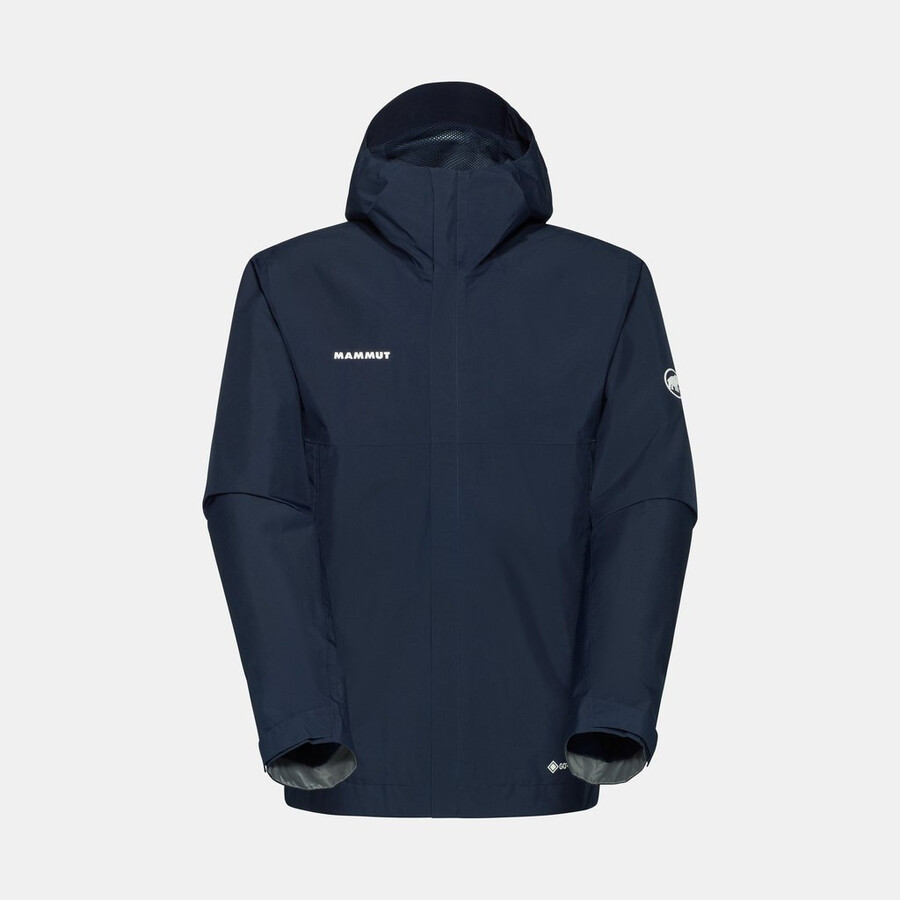 treeline light hs hooded jacket men marine