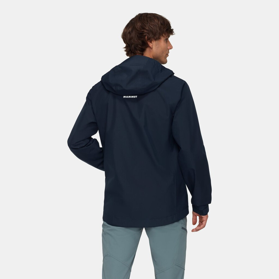 treeline light hs hooded jacket men marine