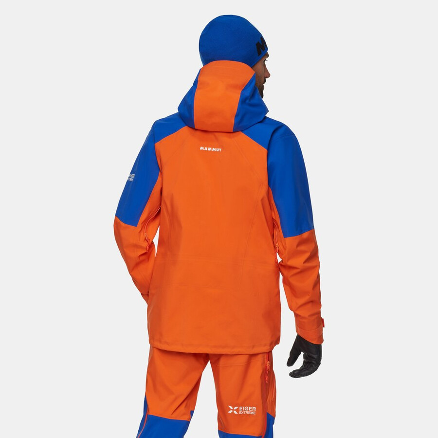 eiger nordwand pro hs hooded jacket heren zwart