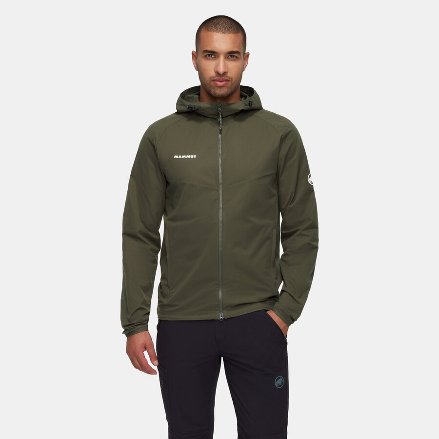 granite so hooded jacket men dark marsh