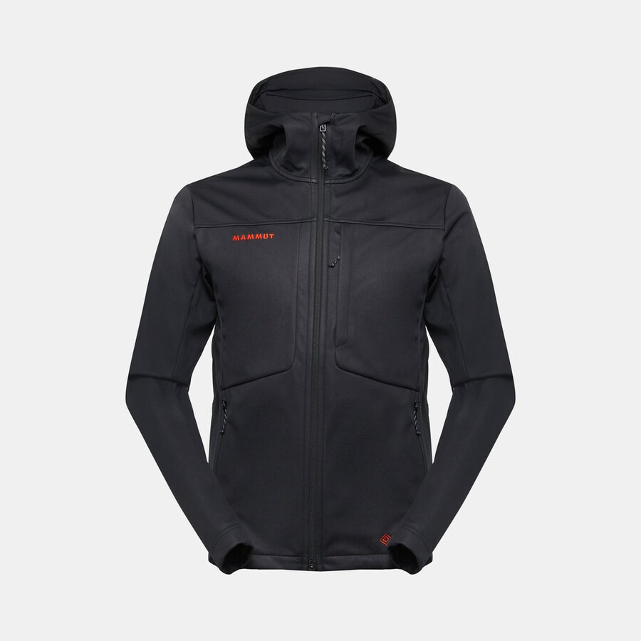 ultimate viii so hooded jacket men 25 years black
