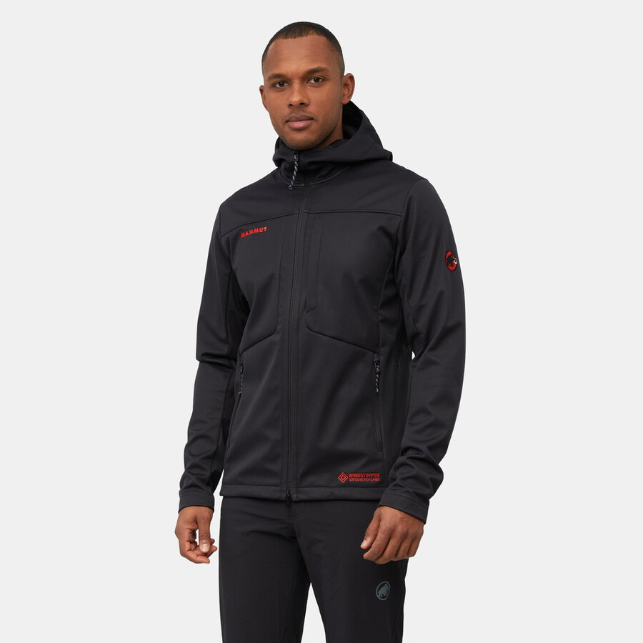 ultimate viii so hooded jacket men 25 years black