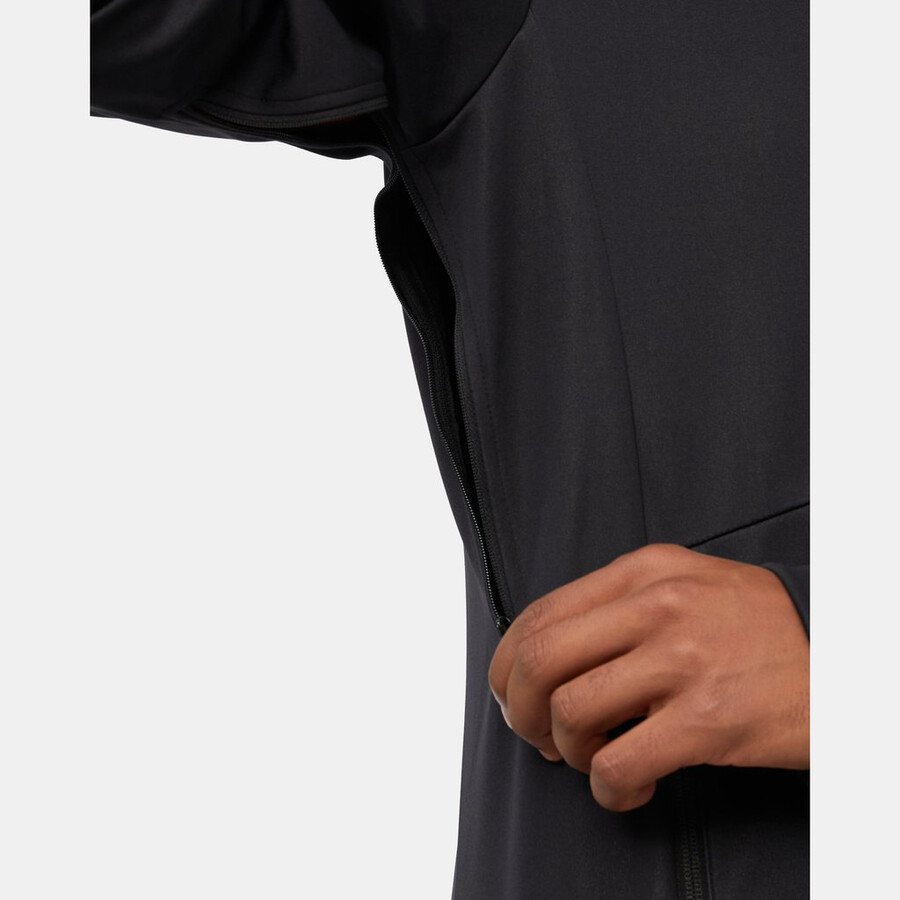 ultimate viii so hooded jacket men 25 years black