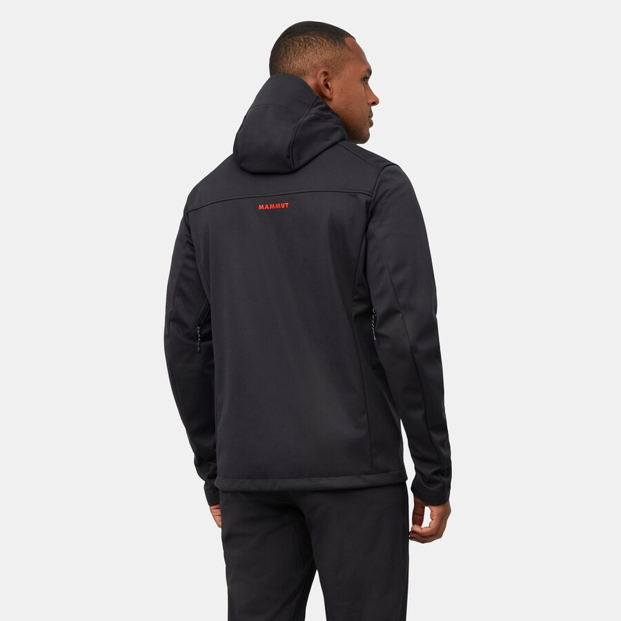 ultimate viii so hooded jacket men 25 years black