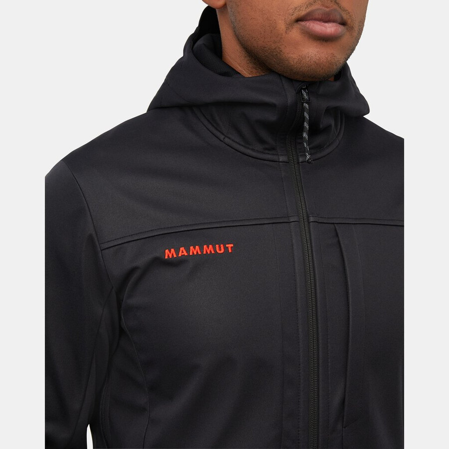 ultimate viii so hooded jacket men 25 years black