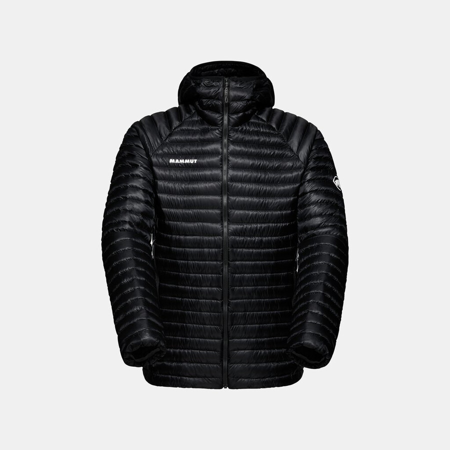 aenergy in hooded jacket men black