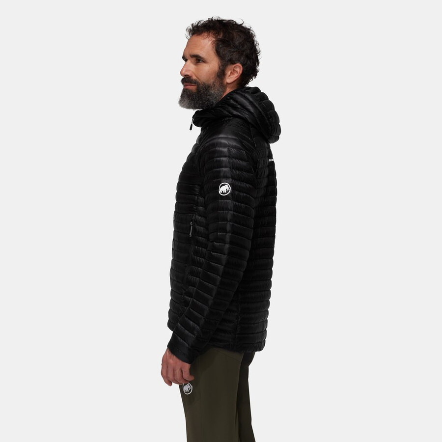 aenergy in hooded jacket men black