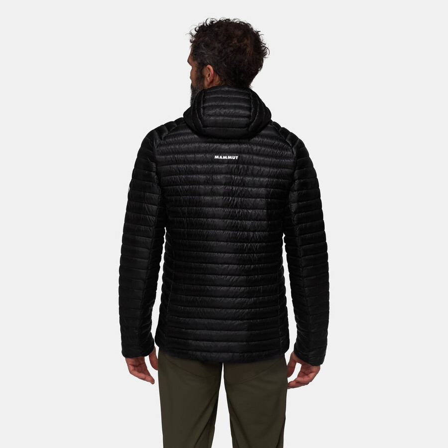 aenergy in hooded jacket men black