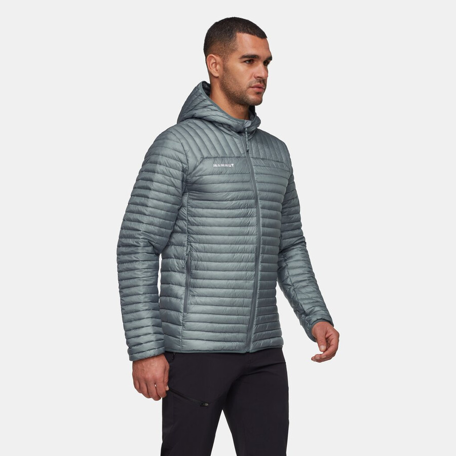 broad peak light in hooded jacket men pinea