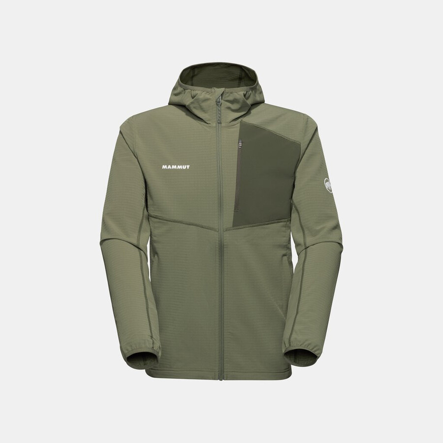 madris light ml hooded jacket men marsh
