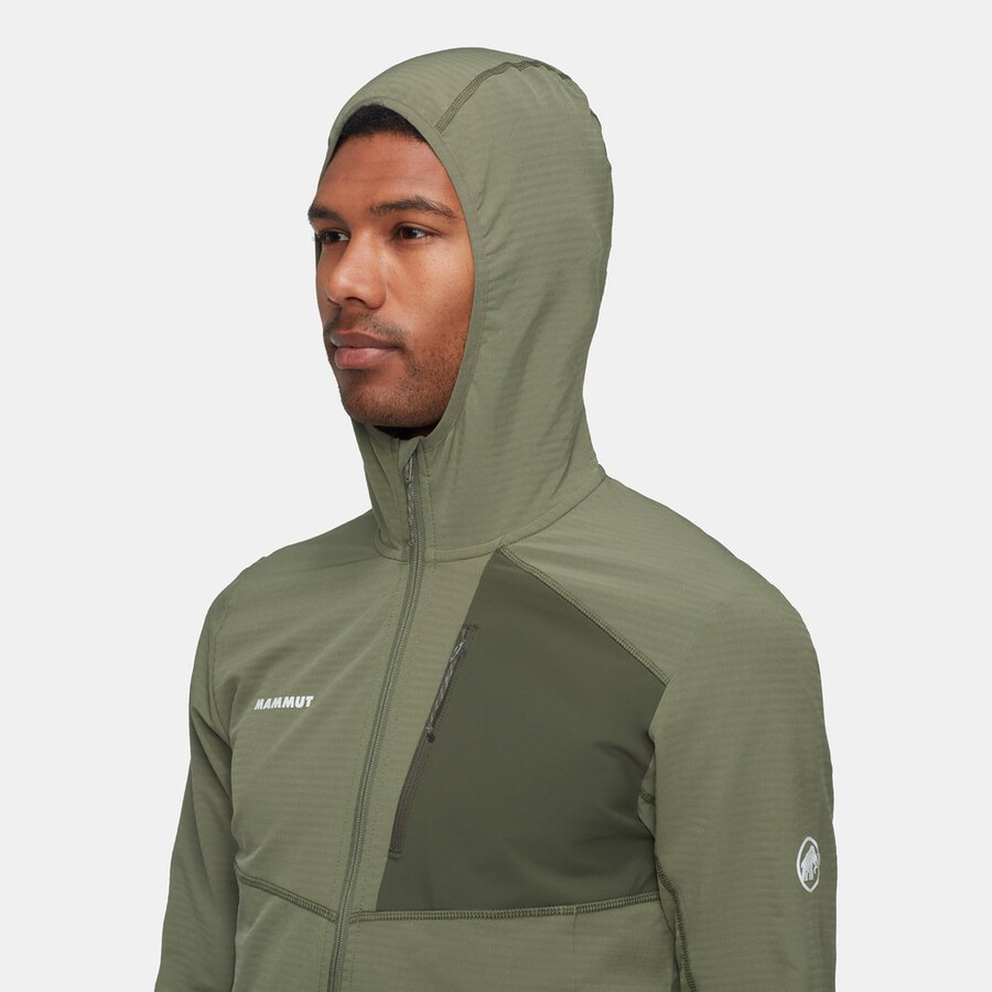 madris light ml hooded jacket men marsh