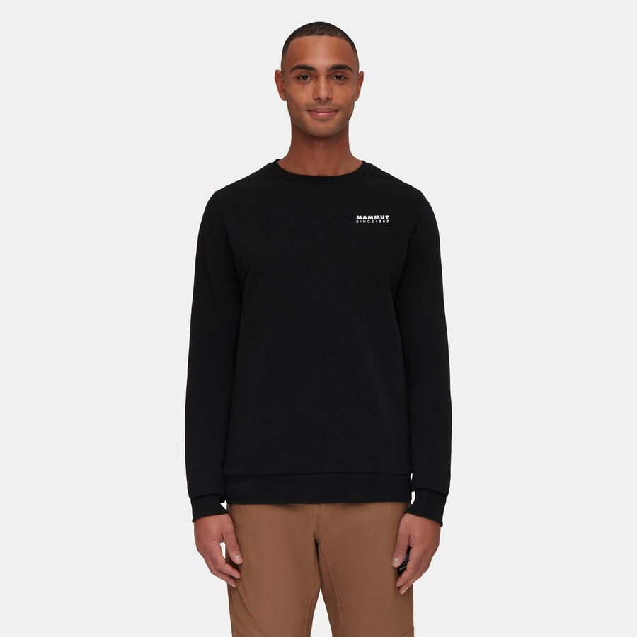 mammut core ml crew neck heren 1862 zwart