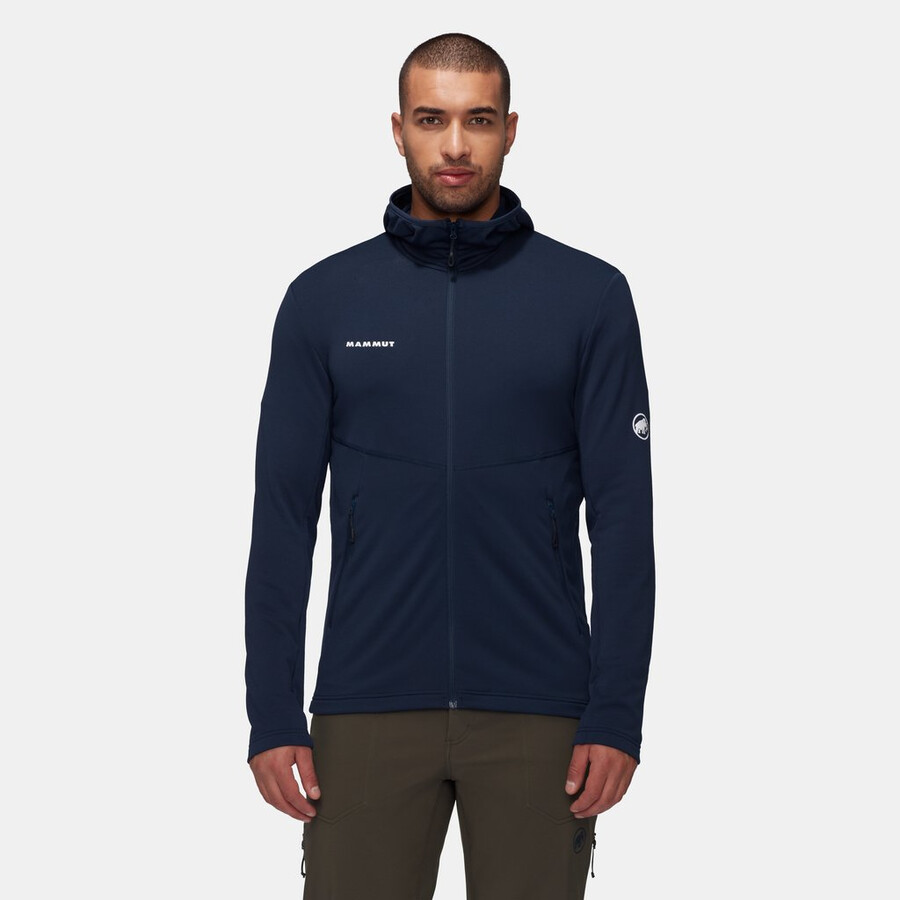 aconcagua light ml hooded jacket men marine