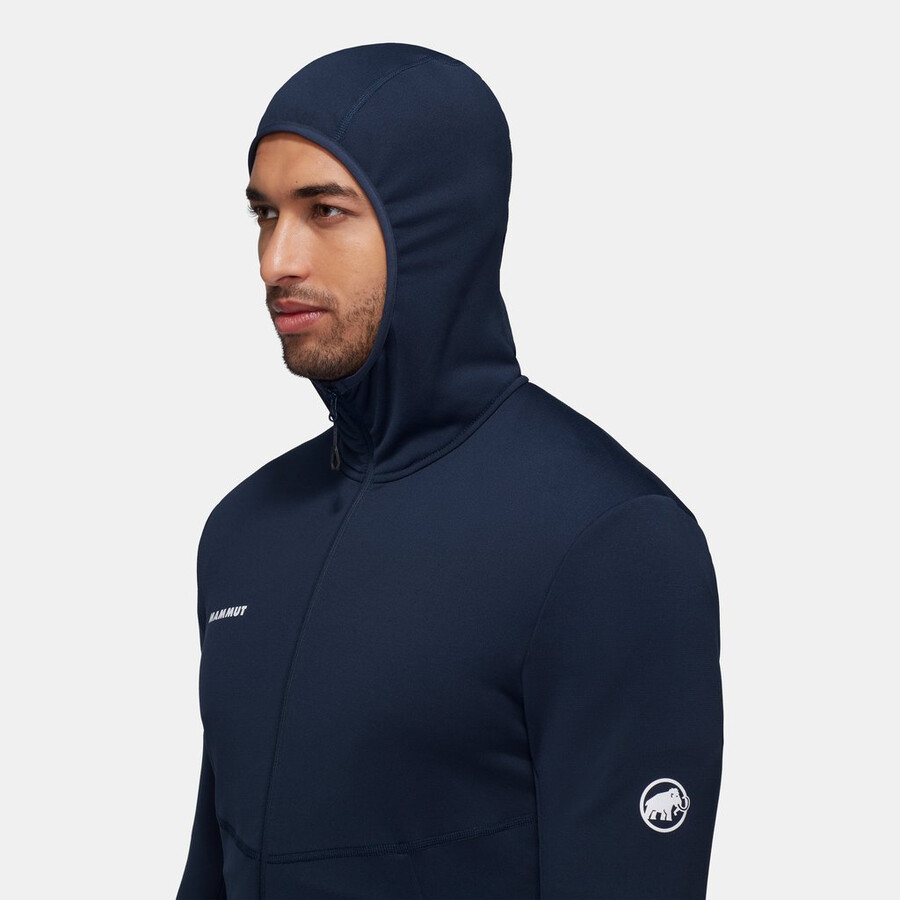 aconcagua light ml hooded jacket men marine
