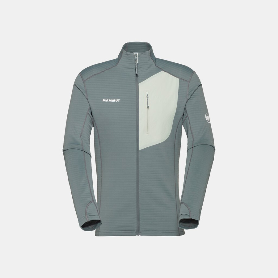 taiss light ml jacket men strata-silver sage