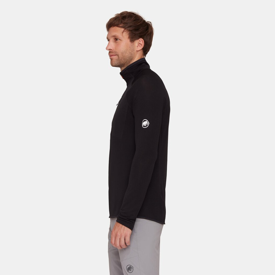 aenergy light ml half zip pull heren diepblauwgroen