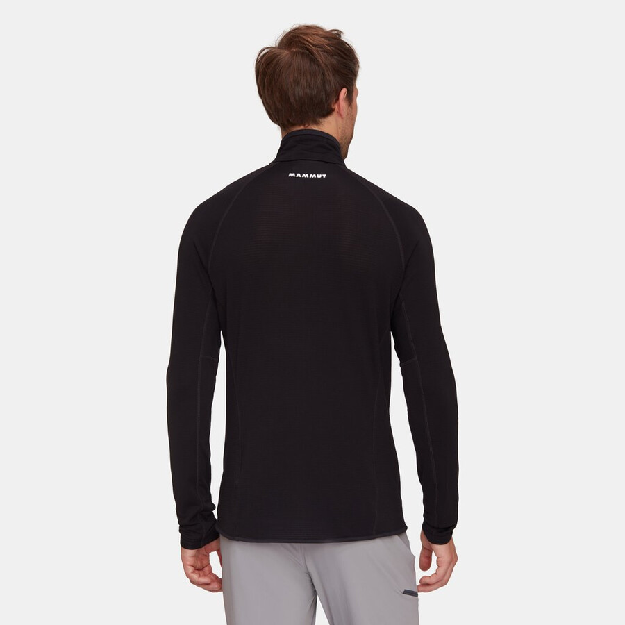 aenergy light ml half zip pull heren diepblauwgroen
