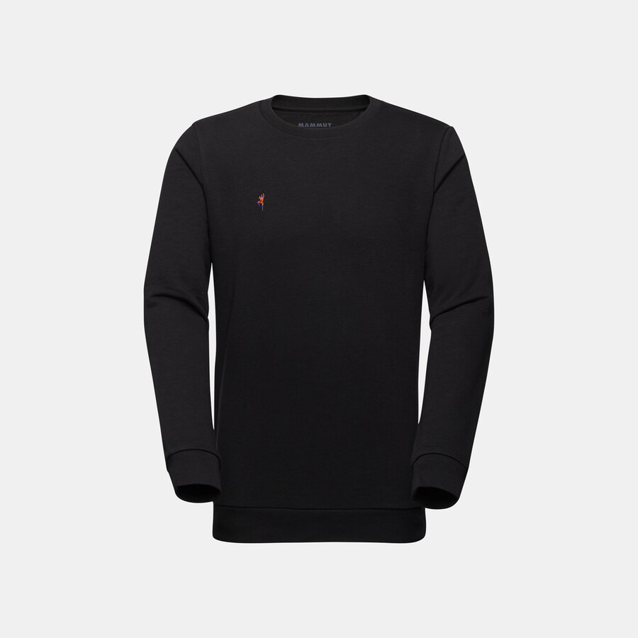 mammut core ml crew neck heren alpinist zwart