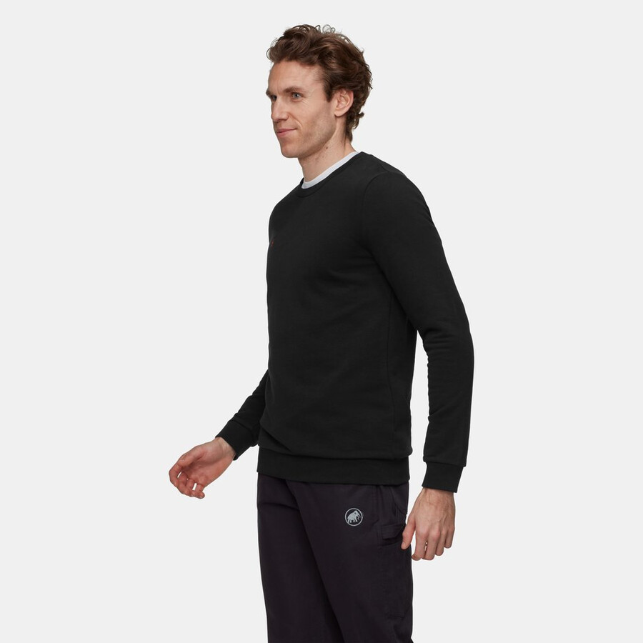 mammut core ml crew neck heren alpinist zwart
