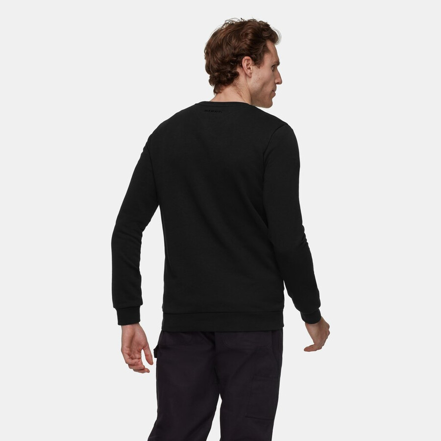 mammut core ml crew neck heren alpinist zwart
