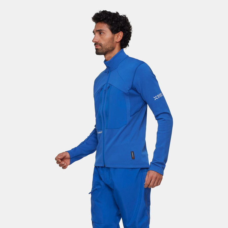 eiger nordwand advanced ml jacket heren eiger blauw