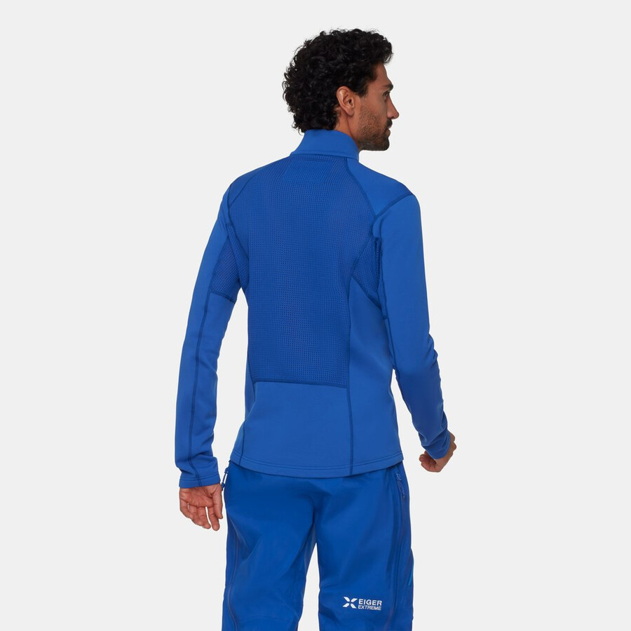 eiger nordwand advanced ml jacket heren eiger blauw