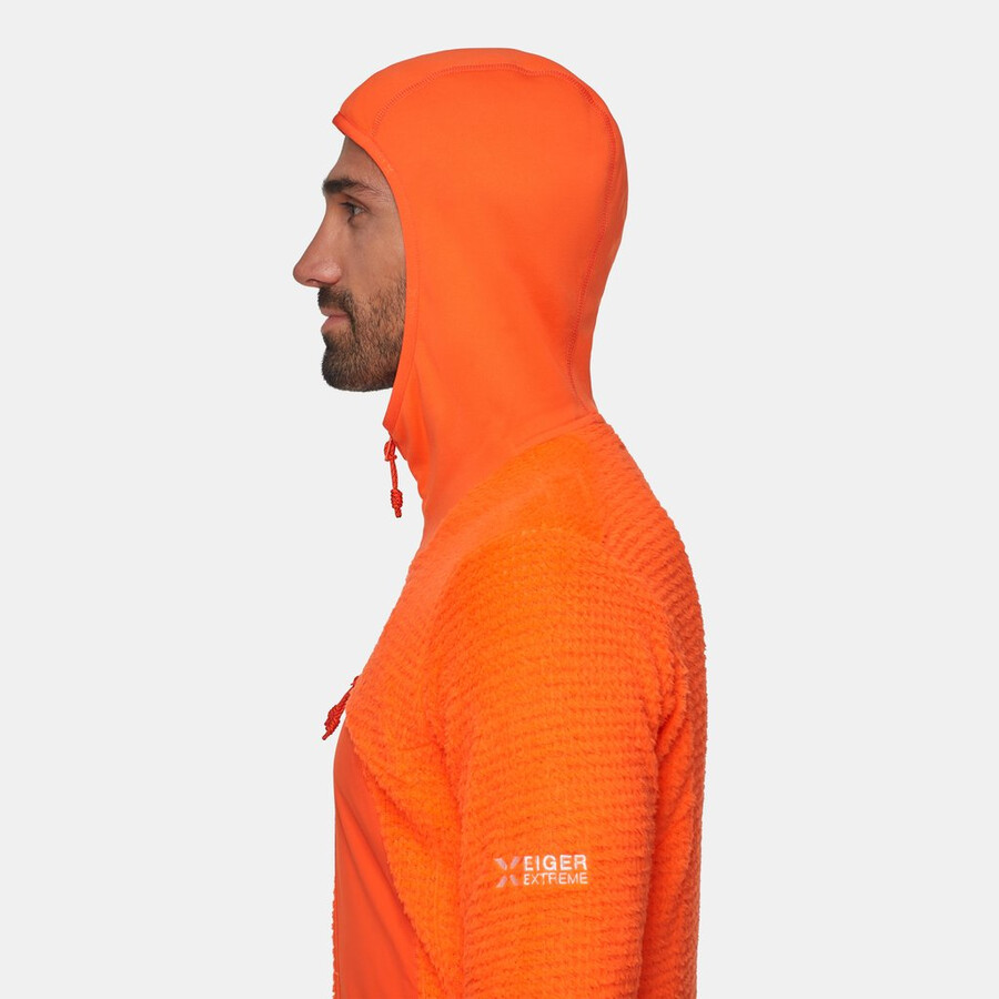eiger nordwand pro ml air hooded jacket heren zwart
