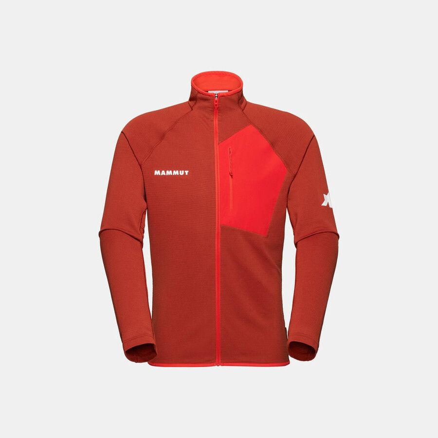 assos x mammut aenergy light ml jas voor heren rood