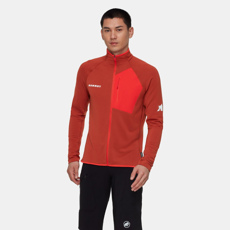 assos x mammut aenergy light ml jas voor heren rood