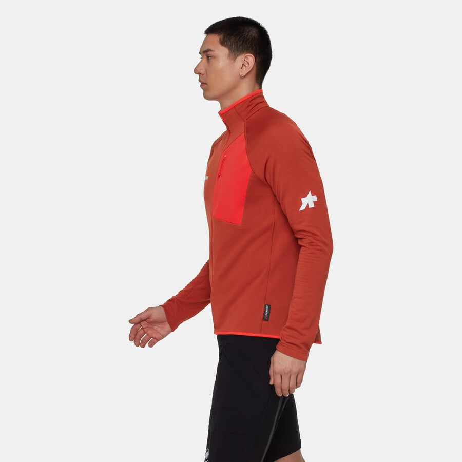 assos x mammut aenergy light ml jas voor heren rood