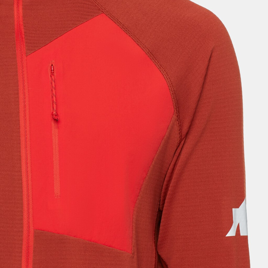 assos x mammut aenergy light ml jas voor heren rood