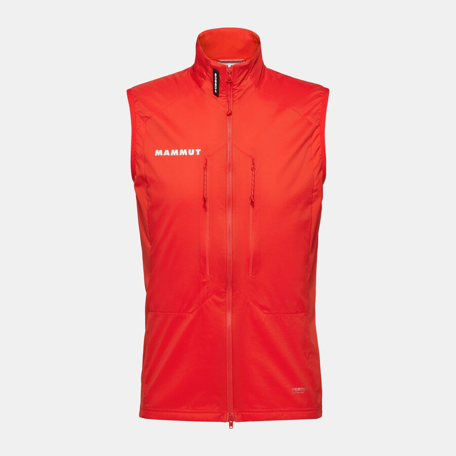 assos x mammut ml hybride vest heren mammut rood