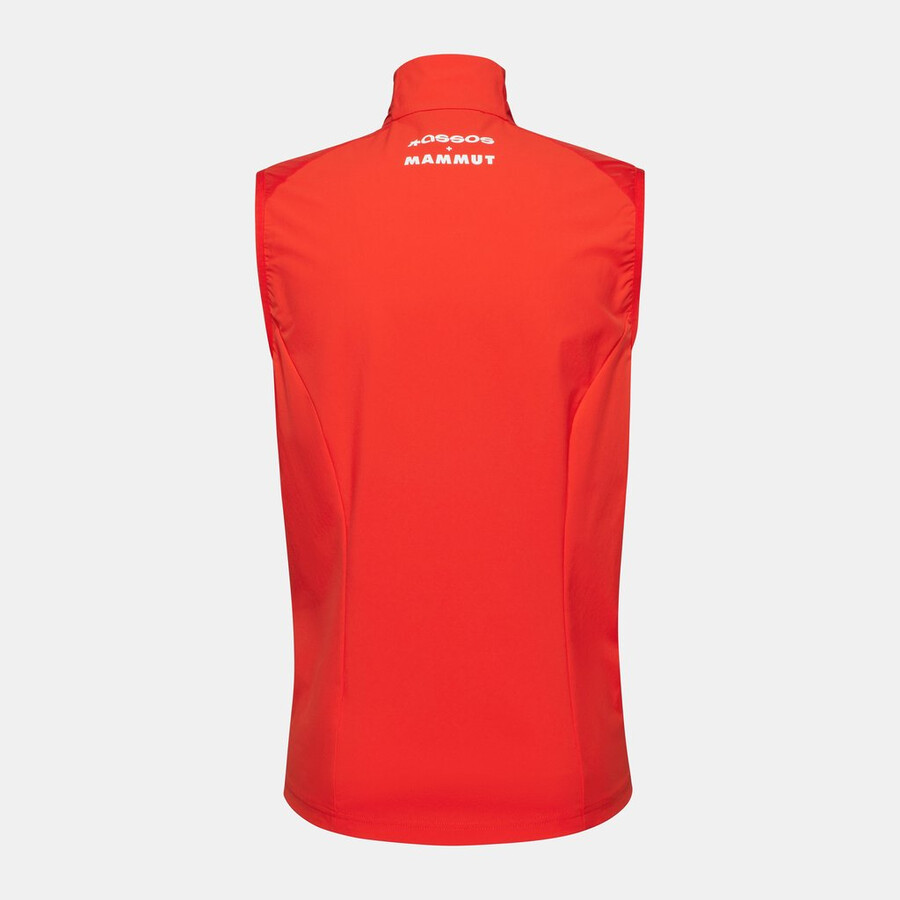 assos x mammut ml hybride vest heren mammut rood