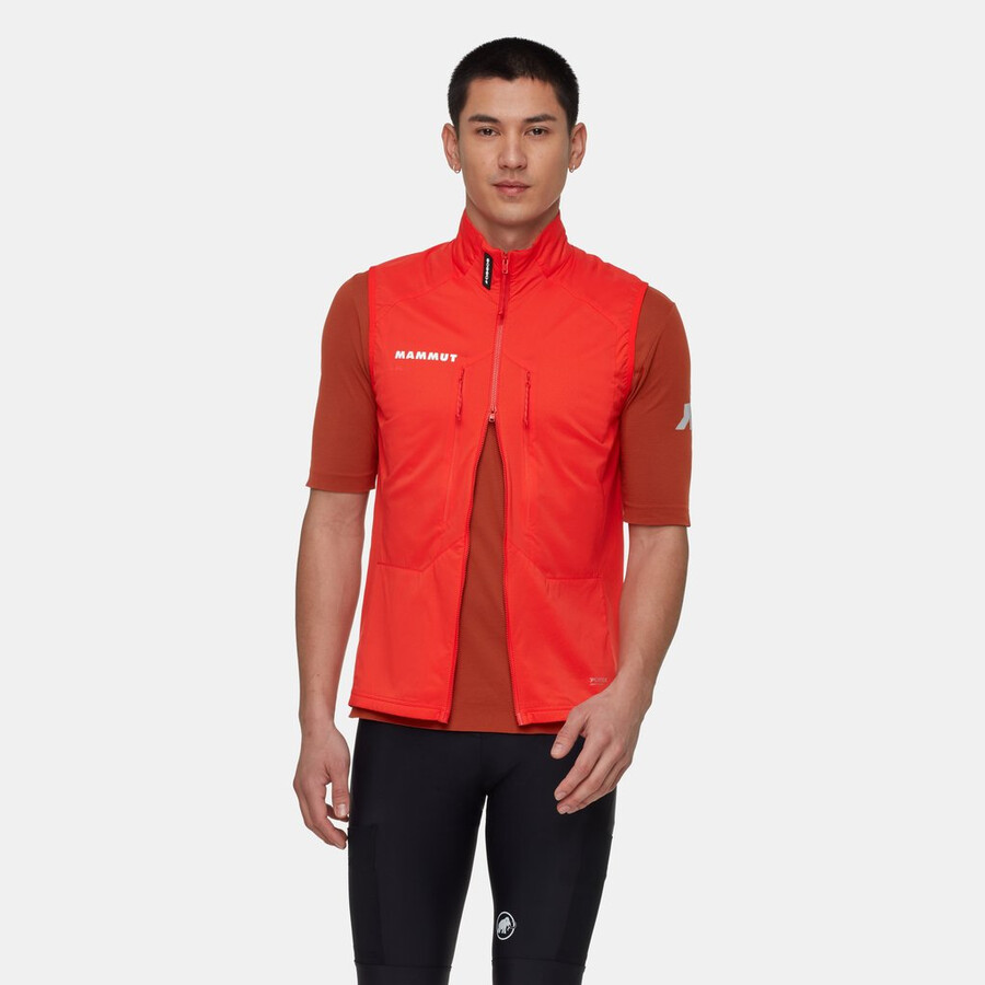 assos x mammut ml hybride vest heren mammut rood
