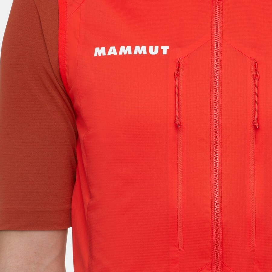 assos x mammut ml hybride vest heren mammut rood