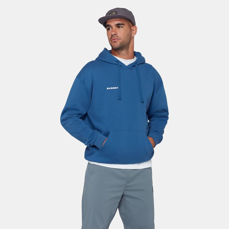 mammut base ml hoody heren mini-logo tschiel