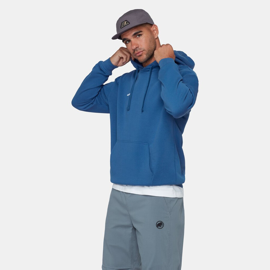 mammut base ml hoody heren mini-logo tschiel