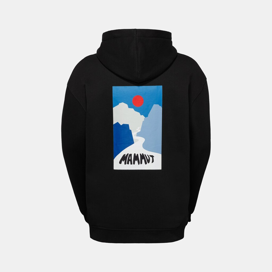 mammut base ml hoody heren valley zwart