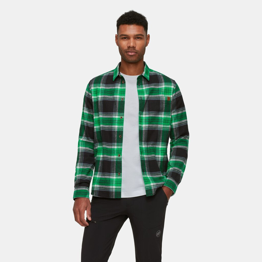 trovat longsleeve shirt men black-pinea