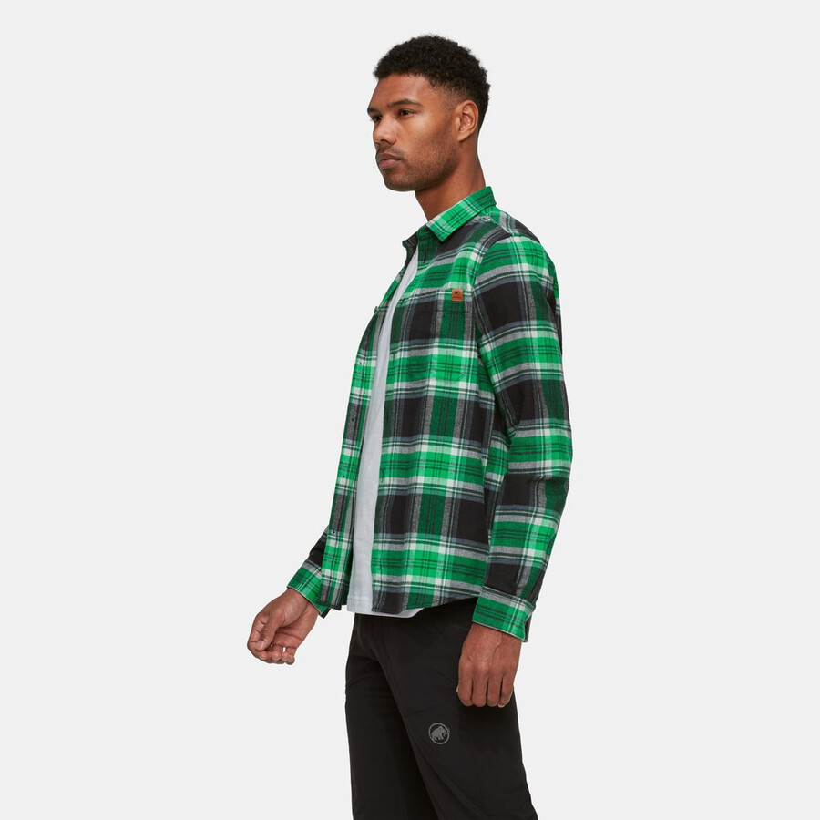 trovat longsleeve shirt men black-pinea