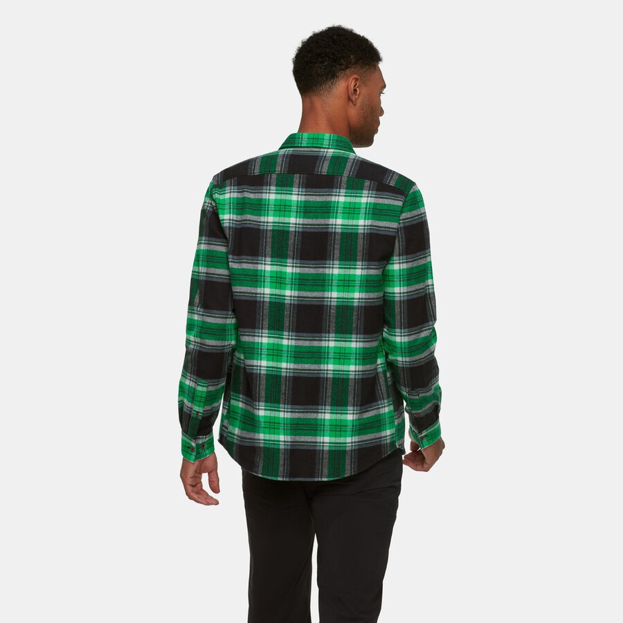 trovat longsleeve shirt men black-pinea