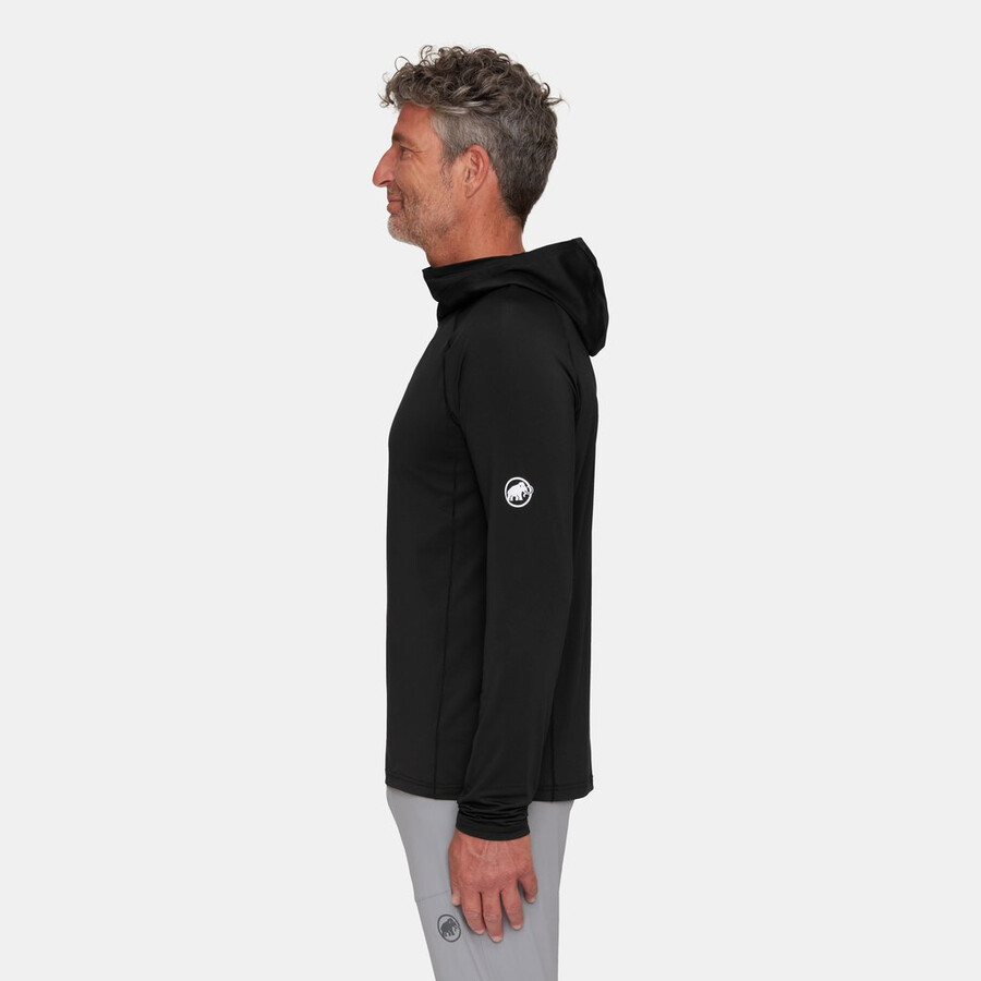 selun fl sun hoody heren zwart