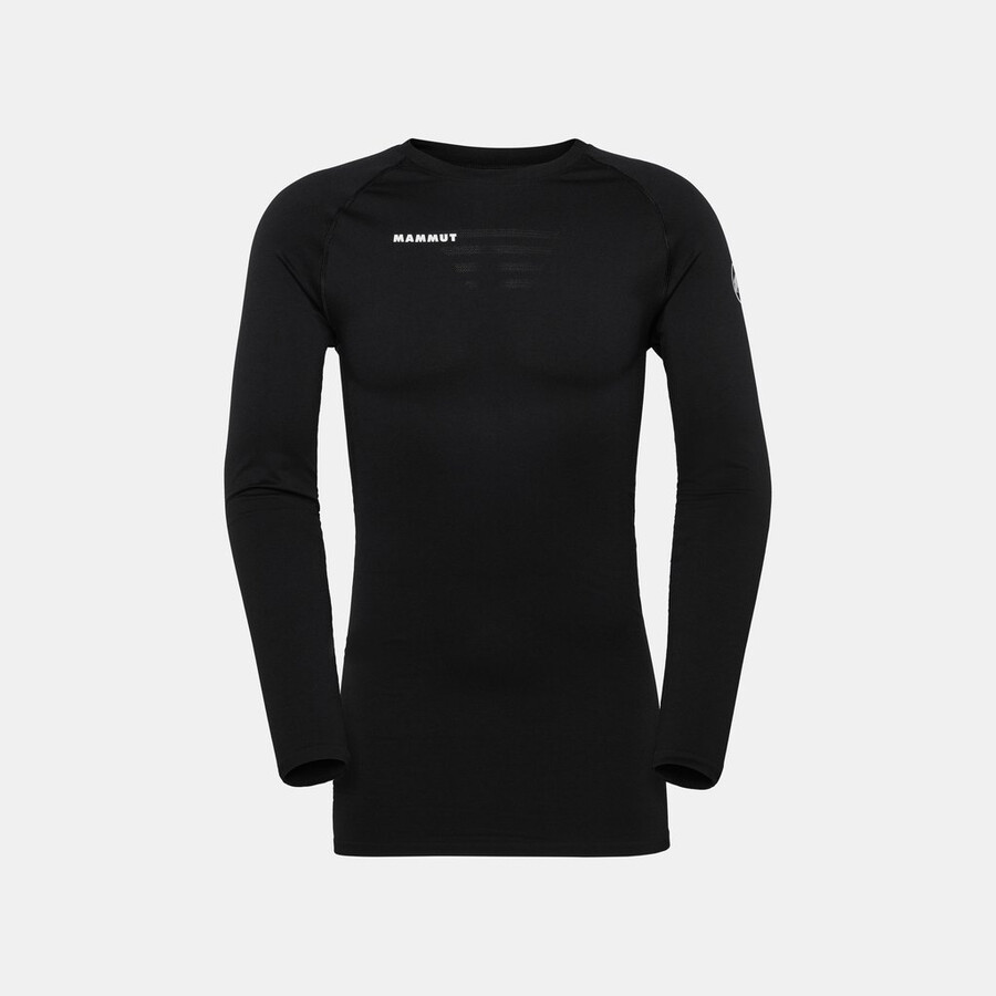 all-mountain seamless bl longsleeve mid heren zwart