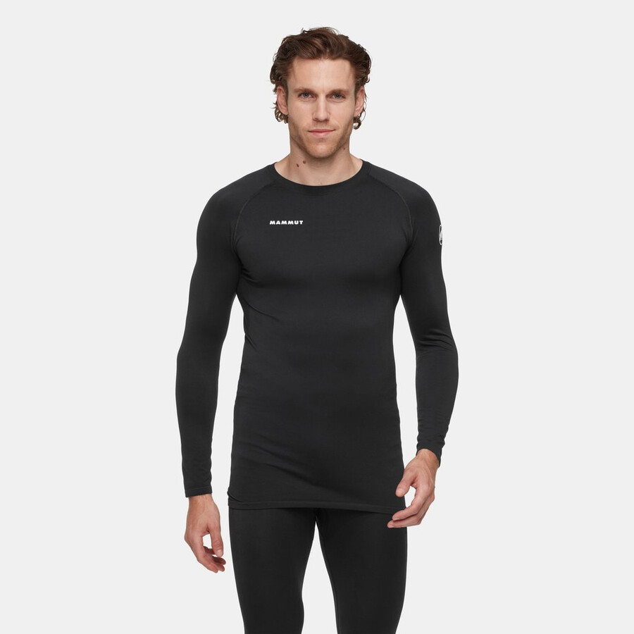 all-mountain seamless bl longsleeve mid heren zwart