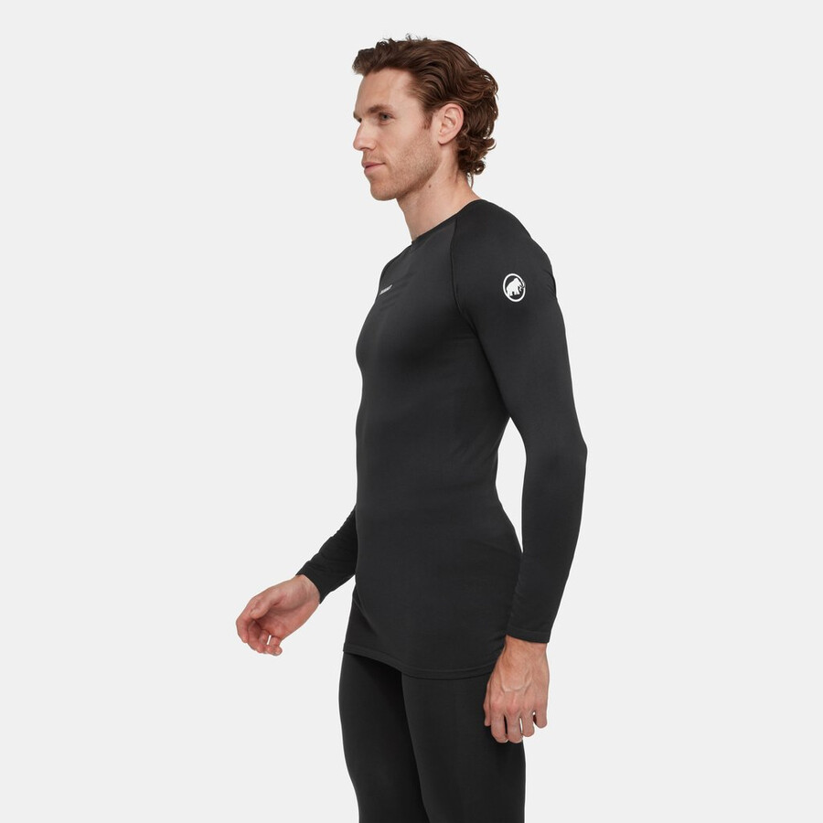 all-mountain seamless bl longsleeve mid heren zwart