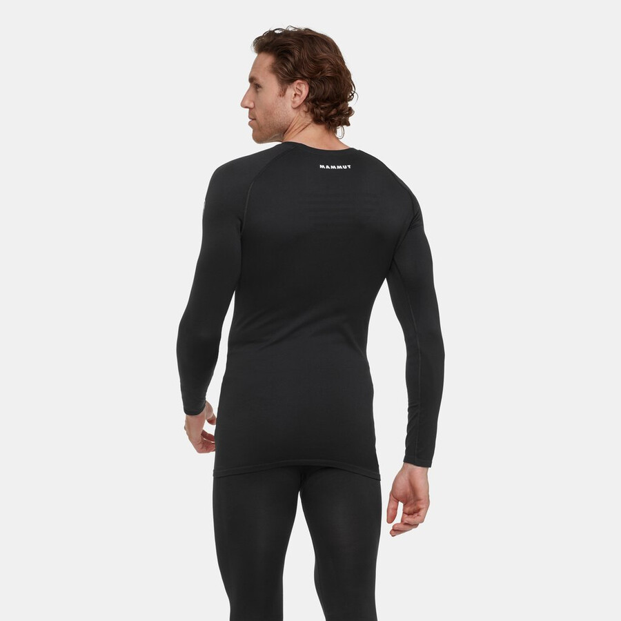 all-mountain seamless bl longsleeve mid heren zwart